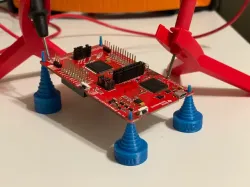 Parametric, stackable PCB standoffs (M2-M14 holes)