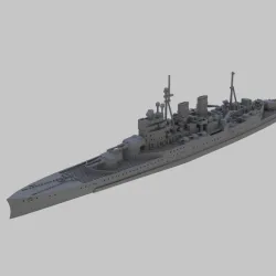 Royal Navy HMS Renown WW2 Battlecruiser