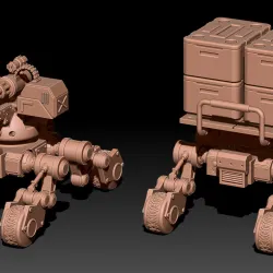 Sentry and transport drone
