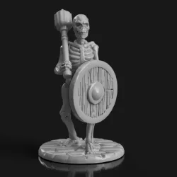 Skeleton with Mace