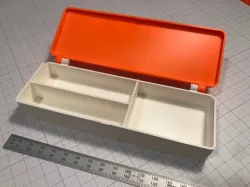 Small Storage Box with lid and hinges
