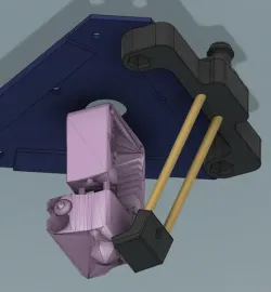 smart effector cooling for mosquito hotend