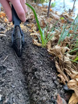 Soil carving tool