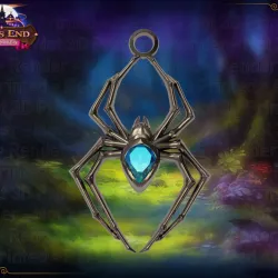 Spider Climb Pendant - SUPPORT FREE!