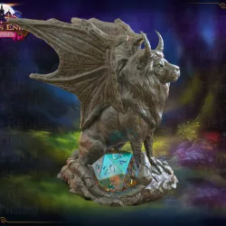 Statue of Orus Dice Guardian - SUPPORT FREE!