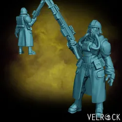 Tempest Guardsman Trencher 1 (Female) (PRESUPPORTED)