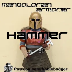 The Mandalorian Armorer - Hammer Prop