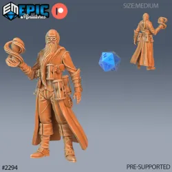 Time Wizard / Human Sorcerer / Mechanic Magician / Time Traveler