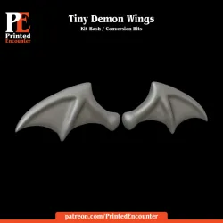 Tiny Bat / Demon Wings Kit-bash Conversion Bit