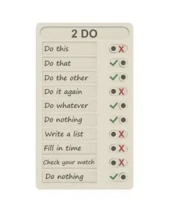 To Do List - REVISED