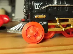 Toy train wheel 21mm