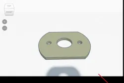 TPU 130 motor cage damper for nerf flywheel cages