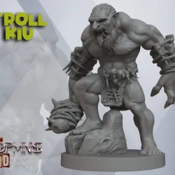 TROLL PARA JUEGOS DE ROL TABLETOP