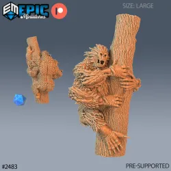Undead Girallon Climbing / Four Armed Gorilla / Zombie Ape / Evil Huge Monkey
