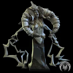 Voltera, the Electro Mage - Bust
