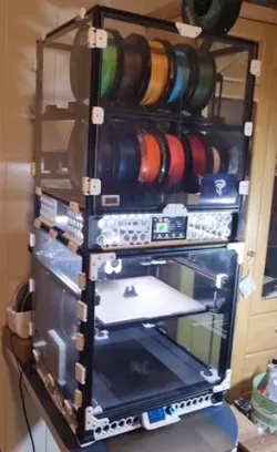 Voron 2.4 / Trident - Cabinet Frame Skirt/Corner