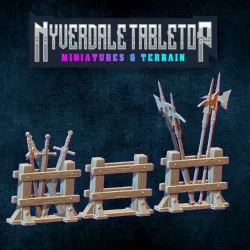 Weapon Racks Scatter Terrain