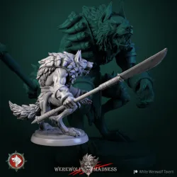 Werewolf warrior 4 32mm pre-supported