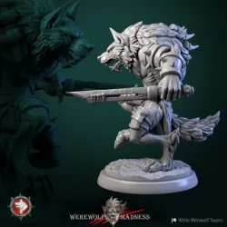 Werewolf warrior 5 32mm pre-supported
