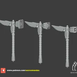 Winged Hammers for Space Super Soldiers