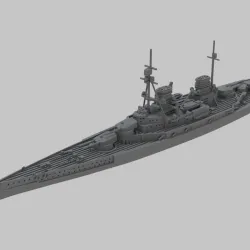 WW1 Derfflinger class Battlecruiser
