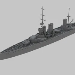 WW1 Lion Class Battlecruiser
