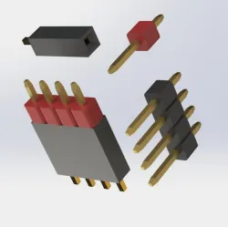 2.54 Pins Header And Socket