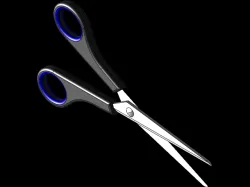 3D Design of Scissors: Ergonomic and Functional Precision