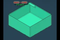 4x4x10 Bin | Lable | Gridfinity | Deskorganizer | Tool | select2stertPrint