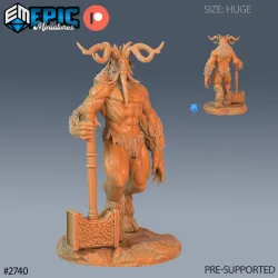 Baphomet Hammer / Demon Lord / Devil General / Evil Minotaur Overlord / Emperor of the Endless Maze / Hell Army