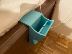 Bed frame tool holder