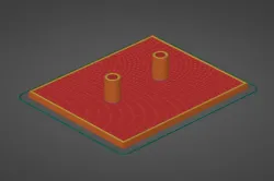 Blank Peg Board Attachment