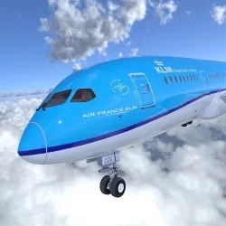 Boeing 787 Dreamliner high detailed model Low-poly 3D model