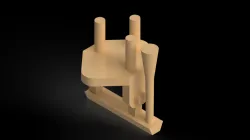 Bracket Metal Casting Mold