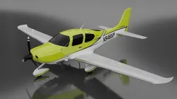 Cirrus SR22 - 8 Colors Included 3D model