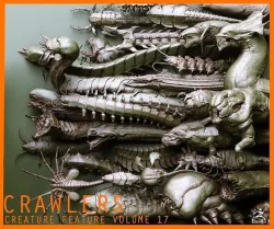 CRAWLERS - 33 Creeping Beasts Curve Brush and OBJs 3D model