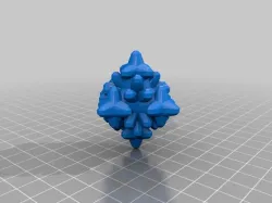 Cubic Fractal +4 rounded