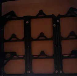 Customized Gen2 Rails with cable management for LED lighting