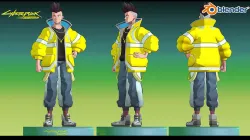 David Martinez CYBERPUNK EDGERUNNER 3D model