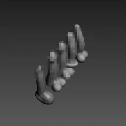 Dick collection 3D print model
