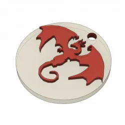 Dragon Keychain