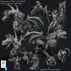 Dragonfance: The order of the Skull - Death Knights bundle 25