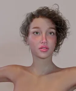Female Advanced V2 Low-poly 3D model