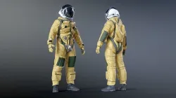 FLIGHT SUIT U2 Pilot 3D model