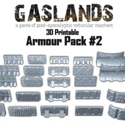Gaslands Armour Pack #2 - 3D Printable