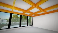 Grid Acoustic Lamp 3D model