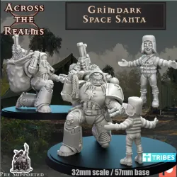 Grimdark Space Santa