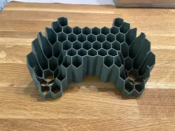 hexagonal switch pro controller stand wide version