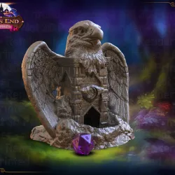 Idol of Elara Dice Tower - SUPPORT FREE!