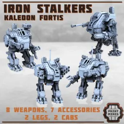 Iron Stalker Mechs - Kaledon Fortis